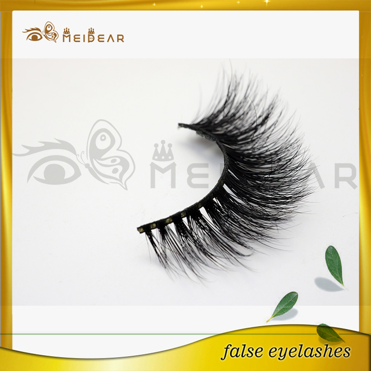 New style handmade 3d strip mink eyelashes